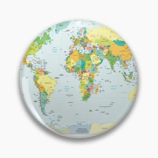 Item preview, Mapa del mundo designed and sold by Tweeting.