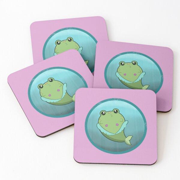 Item preview, Merfrog designed and sold by GummiFrog Art.