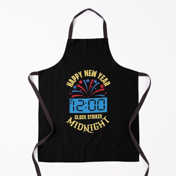Item preview, Happy New Year Clock Strikes Midnight designed and sold by teewearstyle.