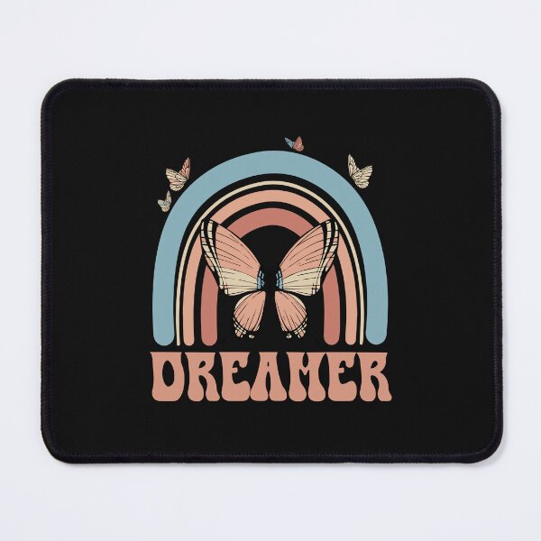 Item preview, Retro Dreamer Butterfly Rainbow designed and sold by HappyLifeCreate.