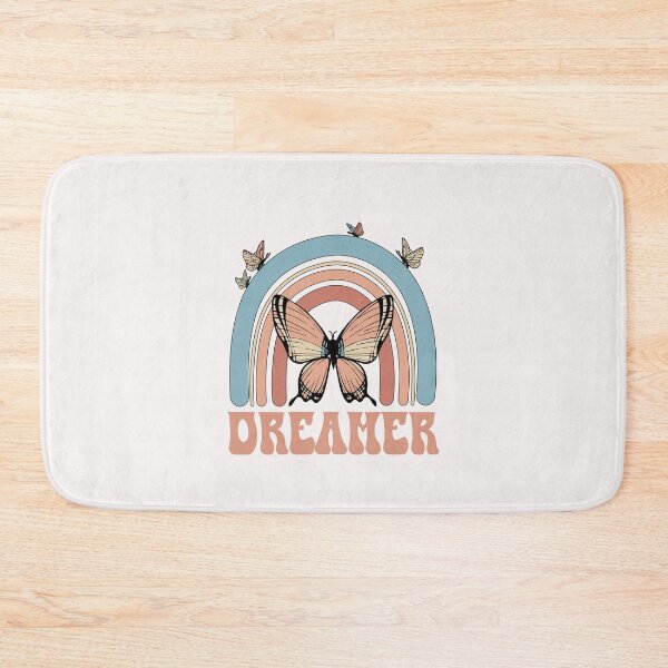 Item preview, Retro Dreamer Butterfly Rainbow designed and sold by HappyLifeCreate.