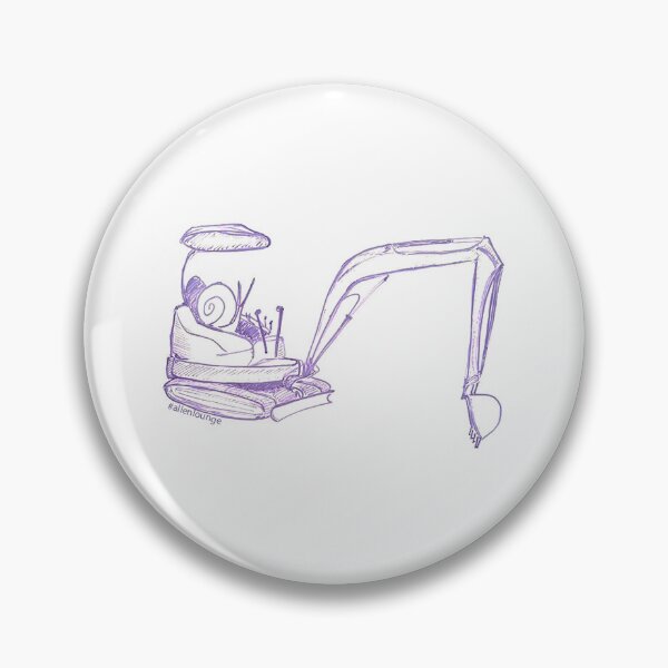 Item preview, Excavator Snail designed and sold by emilykosciuk.