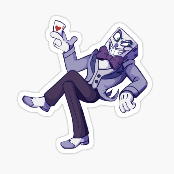 A cosplayer dressed as King Dice from the video games Cuphead