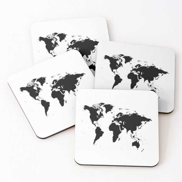 Item preview, Monochrome Black and white Walk Travel Map designed and sold by imhae.