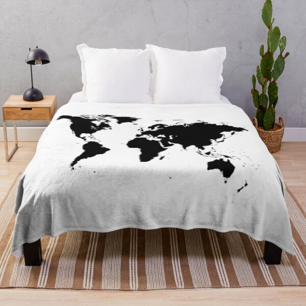 Item preview, Monochrome Black and white Walk Travel Map designed and sold by imhae.