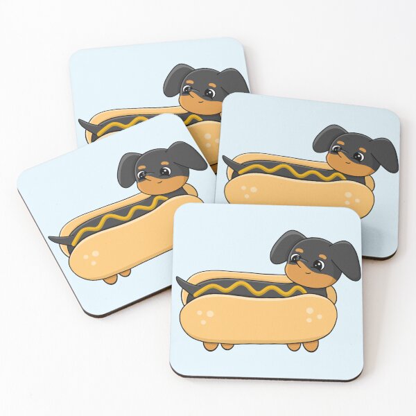 Item preview, Sausage Dog Hotdog designed and sold by TamalamDesigns.