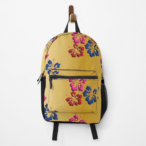 Item preview, Gold design with Tropical Hawaiian style flowers. designed and sold by Martapp.