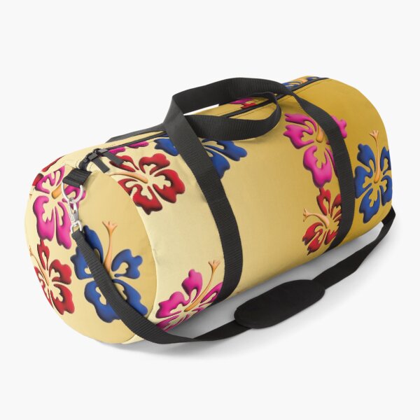 Item preview, Gold design with Tropical Hawaiian style flowers. designed and sold by Martapp.