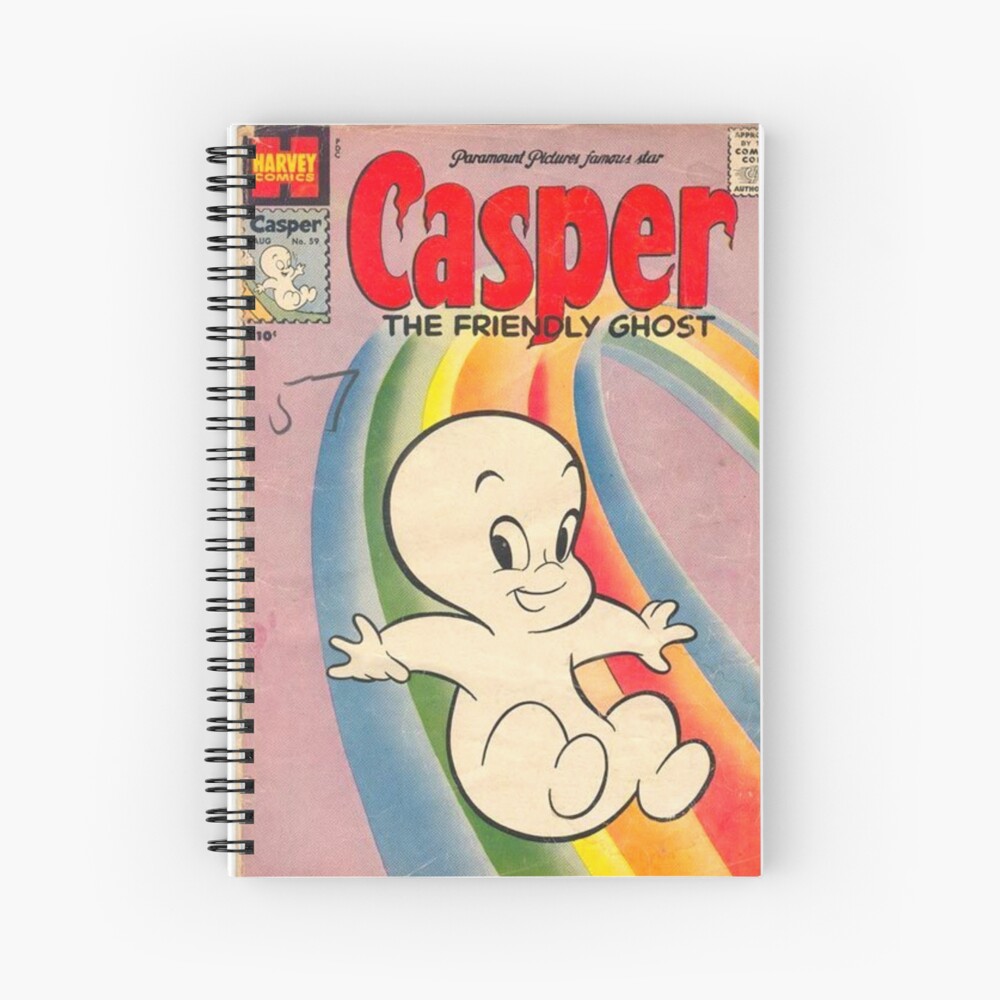 Casper - vintage comic Spiral Notebook by auroragalavis