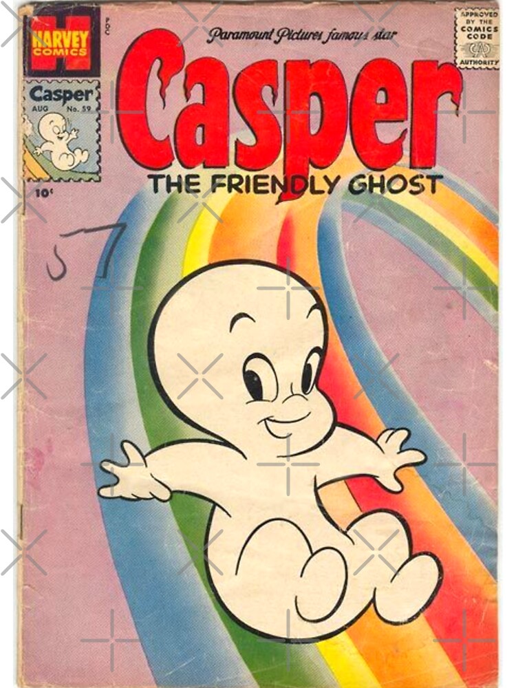 Casper - vintage comic Spiral Notebook by auroragalavis