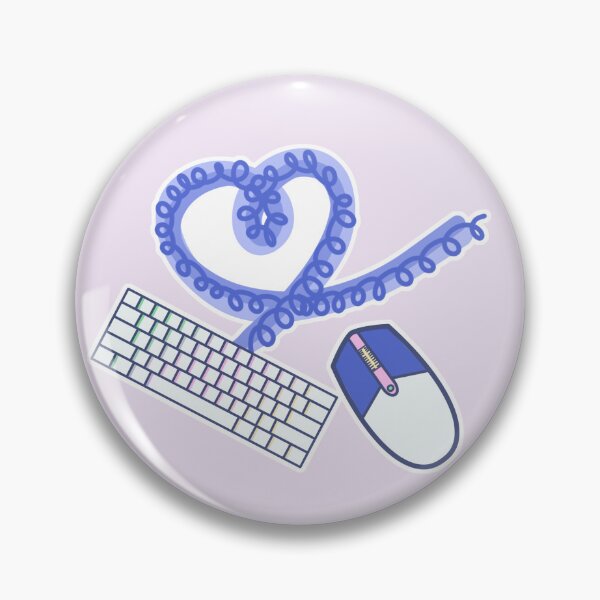 Item preview, Heart Pastel PC Gamer Programmer designed and sold by jlgrammes.