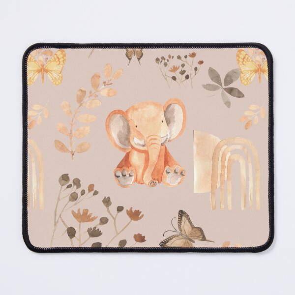 Item preview, Boho elephant pattern designed and sold by CutieAnimals.