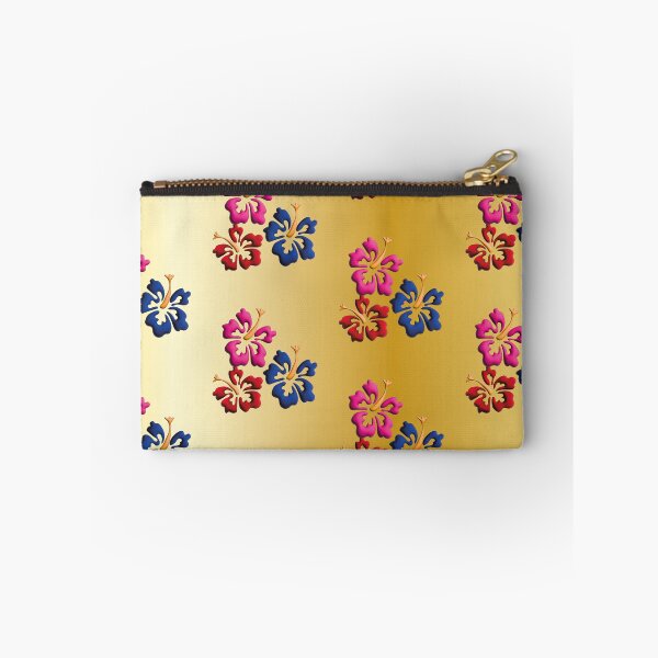 Item preview, Gold design with Tropical Hawaiian style flowers. designed and sold by Martapp.