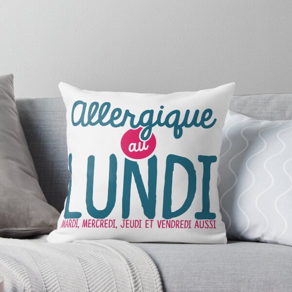 Aperçu de l'œuvre Allergique au Lundi créée et vendue par PMYTHO.