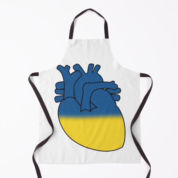 Item preview, Ukrainian Anatomical human heart lineart designed and sold by Drevych-shop.