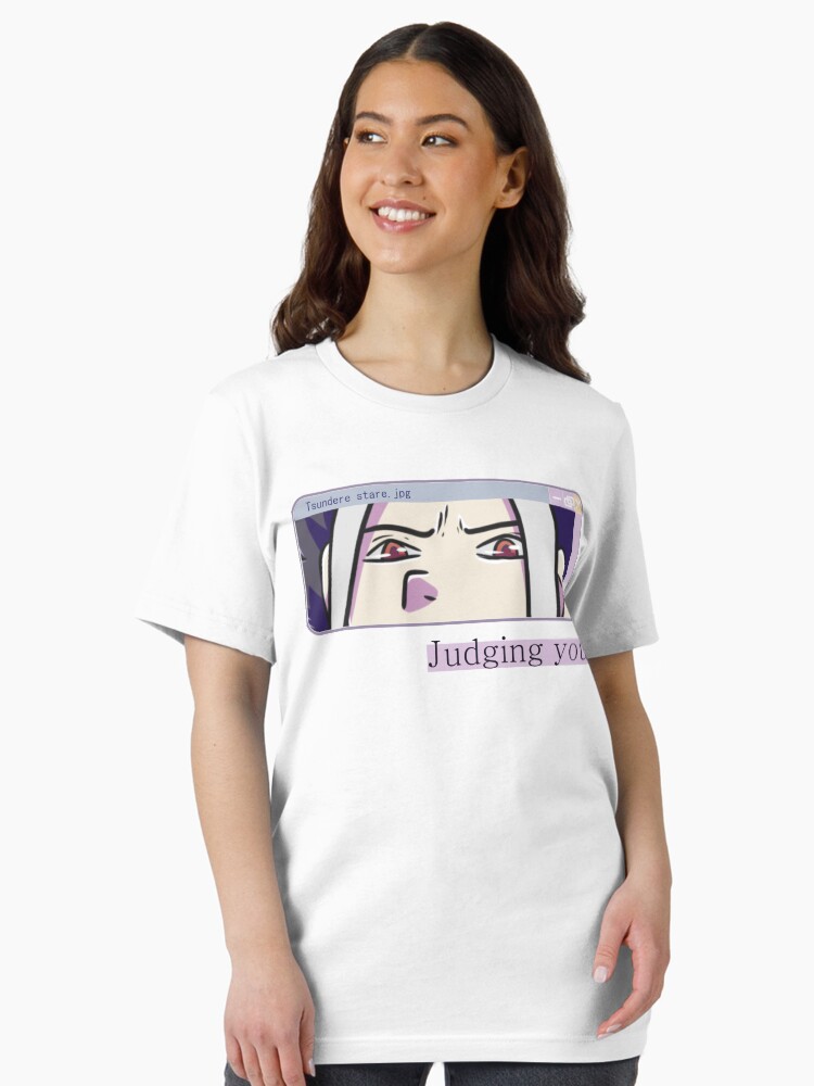 Thumbnail 2 of 7, Essential T-Shirt, Tsundere stare2 designed and sold by isisislas.