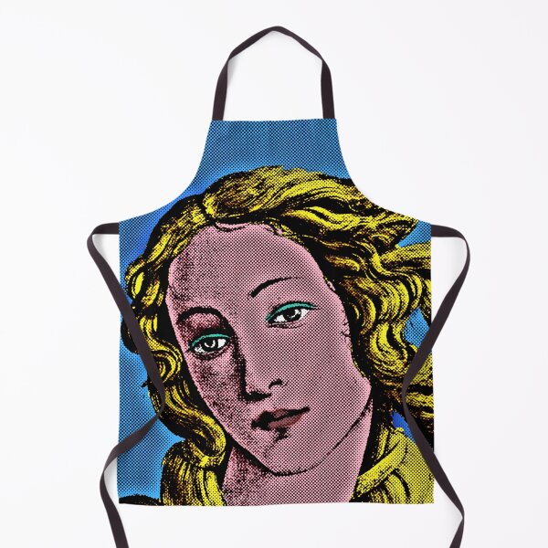 Item preview, Pop Art Venus of Sandro Botticelli (Blue Background) designed and sold by OnlyPopArt.