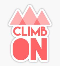 Climb On Sticker