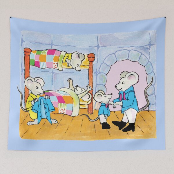 Item preview, "King Leo’s Morning, Palace Mice" designed and sold by gigiamal.
