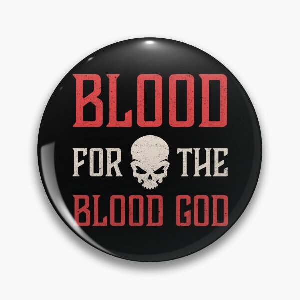 Item preview, Blood For The Blood God Skull designed and sold by BrianSmith84.