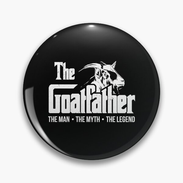 Item preview, The Goatfather Funny Goat Dad Farm Animal Lover Farmer designed and sold by haselshirt.