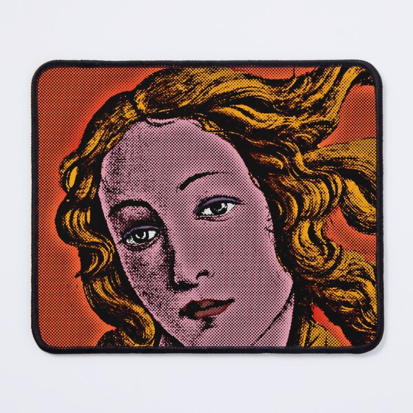 Item preview, Pop Art Venus of Sandro Botticelli (Orange Background) designed and sold by OnlyPopArt.
