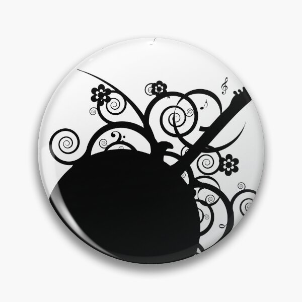 Item preview, The minimalist guitar florist designed and sold by MsArtyCrafts.