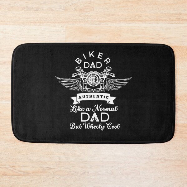 Item preview, Biker Dad Like A Normal Dad But Wheely Cool - Fathers Day 2022 designed and sold by Rainbow Designs.