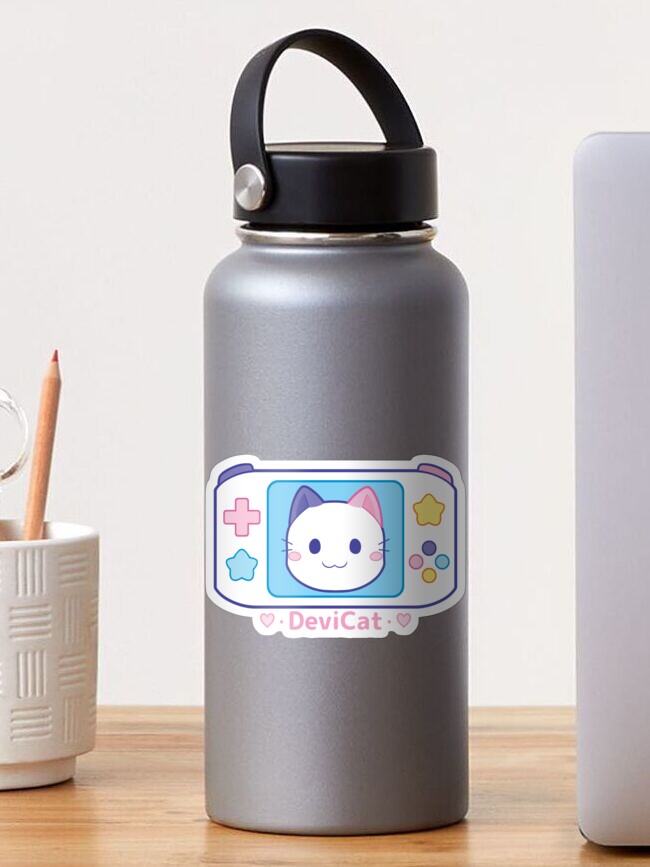 Thumbnail 1 of 3, Sticker, CandiCat Console • 2021 designed and sold by devicatoutlet.