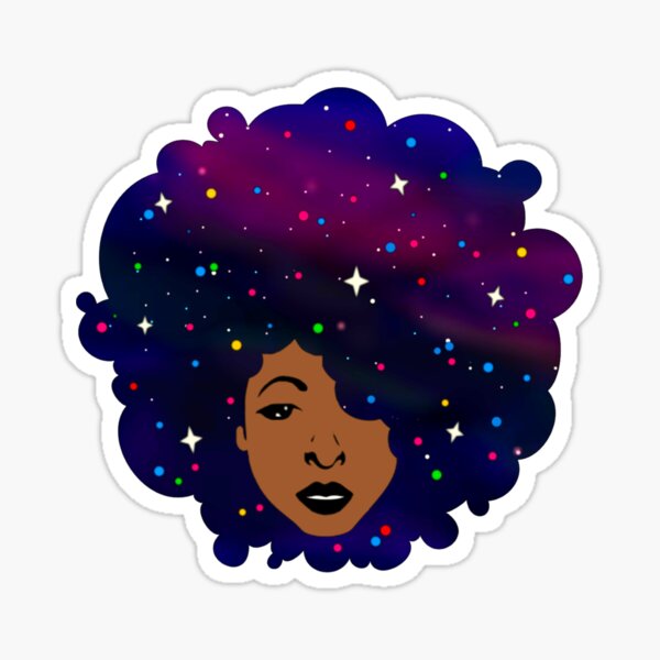 Galaxy Goddess Sticker