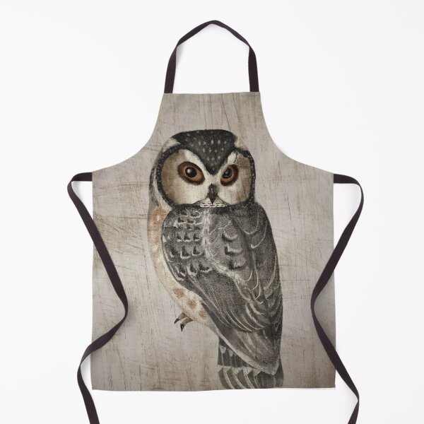 Item preview, Vintage Owl Portrait designed and sold by HappyLifeCreate.