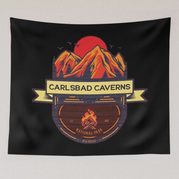 Item preview, Carlsbad Caverns National Park Sun & Mountains designed and sold by JordanHolmes.