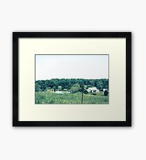 INDIANA COUNTRYSIDE Framed Print