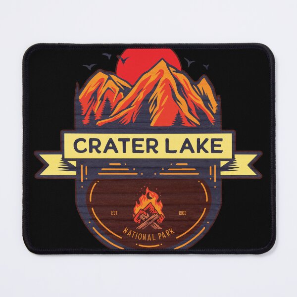 Item preview, Crater Lake National Park Sun & Mountains designed and sold by JordanHolmes.