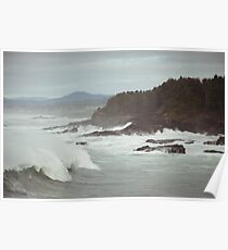 Crashing Waves Poster
