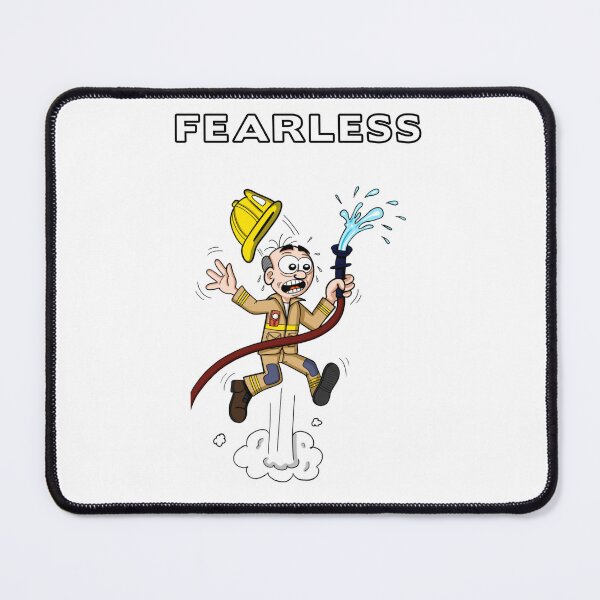 Item preview, Fearless. Firefighter cartoon character designed and sold by manu-moon.