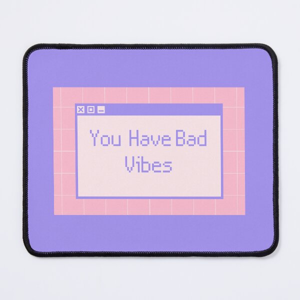 Item preview, You Have Bad Vibes Pastel Computer Pop Up designed and sold by NarwhalsINVADE.