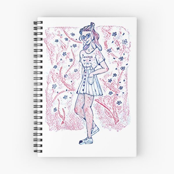 Item preview, Nona - Pink Leaves designed and sold by Bespired.
