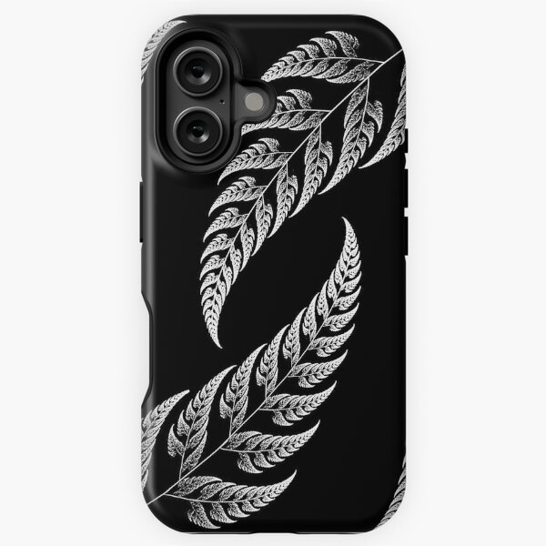 Item preview, Silver fern on Black designed and sold by TerenceLacey.