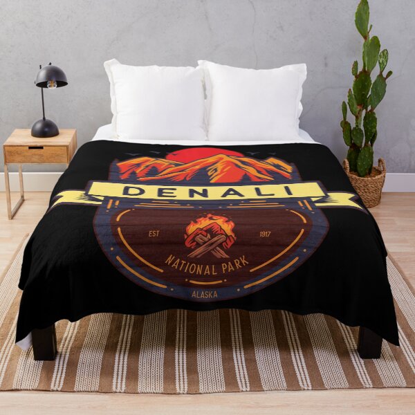 Item preview, Denali National Park Sun & Mountains designed and sold by JordanHolmes.