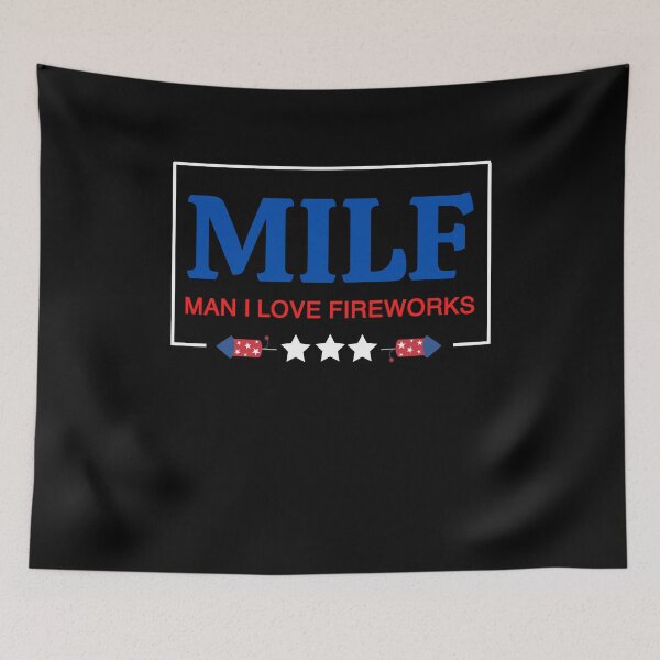 Item preview, Funny MILF Man I Love Fireworks - Funny 4th July T-Shirt, Independence Day Shirt, Fireworks Shirt, Patriotic, Premium Men Women Unisex Shirt designed and sold by mystylecorner.