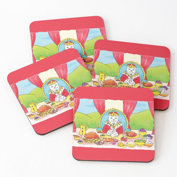 Item preview, "King Leo Waiting at Banquet Table" designed and sold by gigiamal.