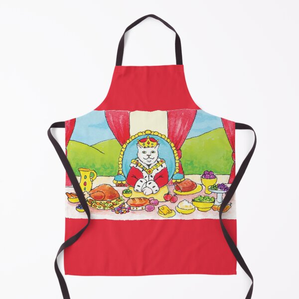 Item preview, "King Leo Waiting at Banquet Table" designed and sold by gigiamal.