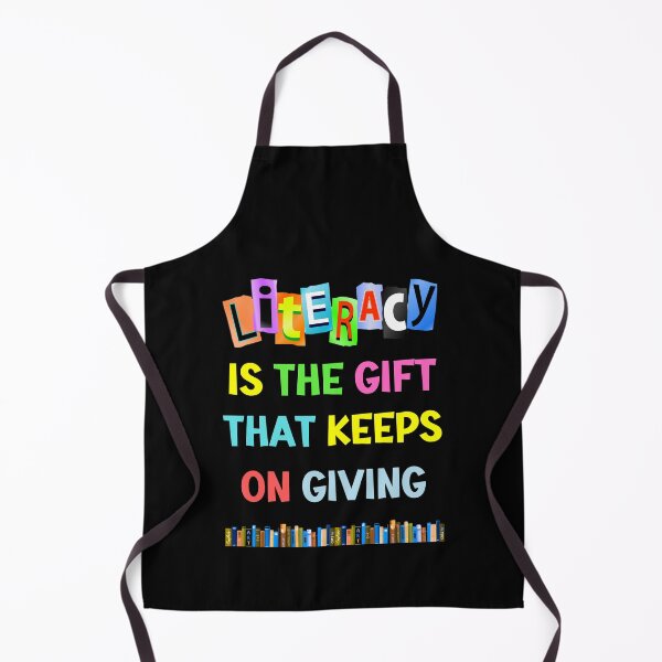 Item preview, Literacy is the gift that keeps on giving designed and sold by Einstein12345.