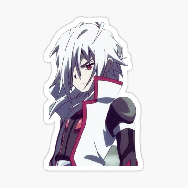 Beyblade Shu Kurenai as Red Eye Sticker - Sticker Mania