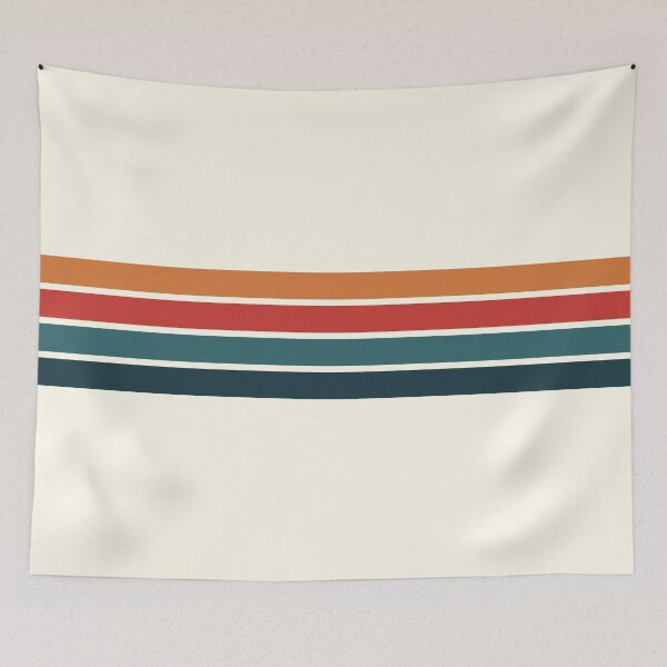 Item preview, 70s Retro Vintage Stripes designed and sold by ind3finite.