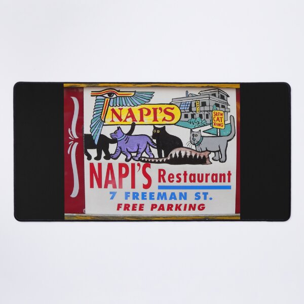 Item preview, Napi's Provincetown Restaurant Sign on Cape Cod Tourist Trolley designed and sold by WigOutlet.