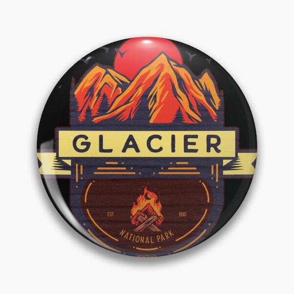Item preview, Glacier National Park Sun & Mountains designed and sold by JordanHolmes.
