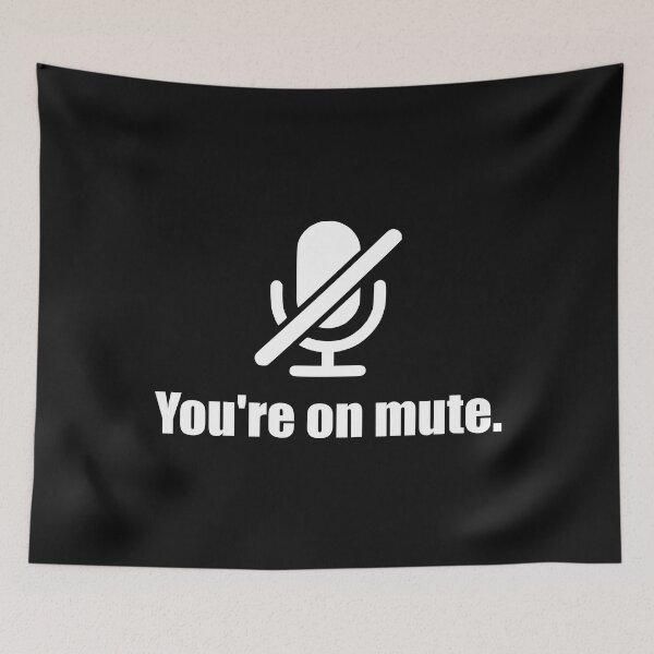 Item preview, mute funny quote designed and sold by Ashtreemeadow.