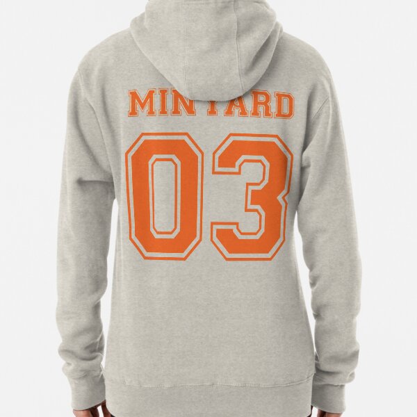 Le Foxhole Court Minyard orange Sweat à capuche épais